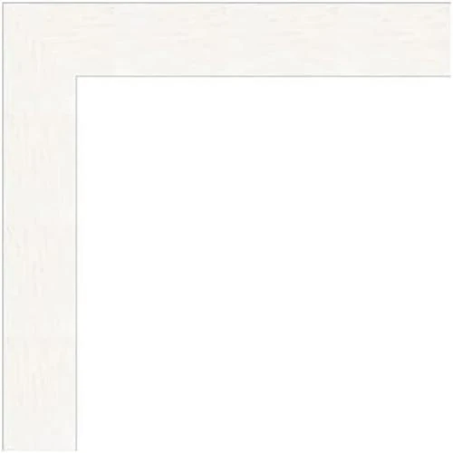 Détail de Cadre Photo Mural Blanc, Bois, 30x60 cm, Design Élégant