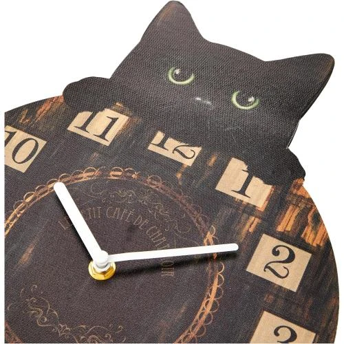 Détail de Horloge Murale Kitten Tickin 32cm Nemesis Now