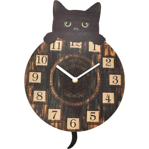 Horloge Murale Kitten Tickin 32cm Nemesis Now - Vue principale