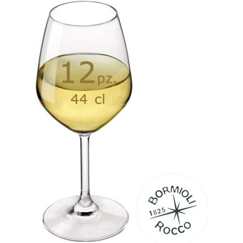 Détail de Calice Vino Bianco Bormioli Rocco, Set 12 Pièces