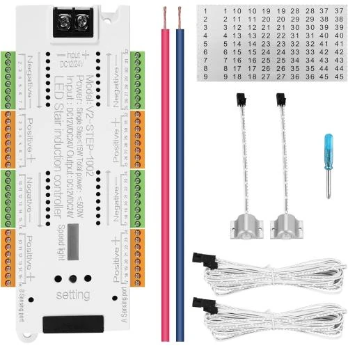 Bande LED Flexible Blanc, Capteur Mouvement, 32 Canaux - Vue principale