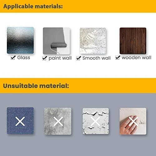 Zoom sur Miroirs autocollants muraux ondulés 3D, Beser Lee