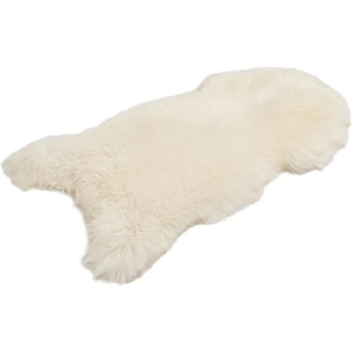 Peau de Mouton Agneau 100, Douceur Moelleuse, Blanc - Vue principale