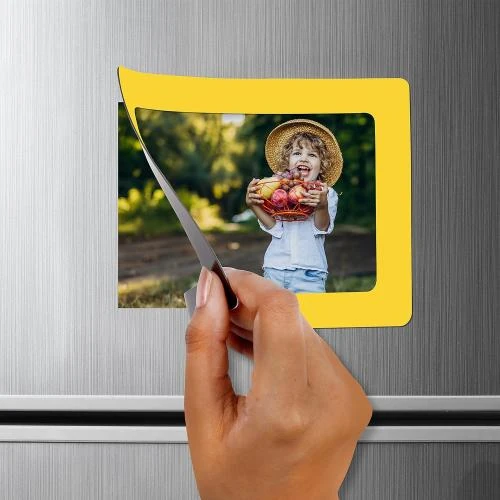 Zoom sur Cadre Photo Magnétique Frigo Belle Vous, Lot de 15
