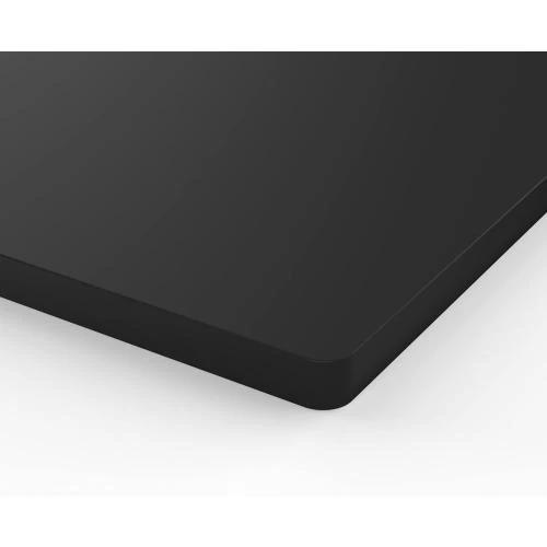 E.For.U Plateau table MDF noir, design moderne - Vue principale