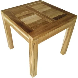 Table de Jardin Teck Massif Ambiente Home, Élégante