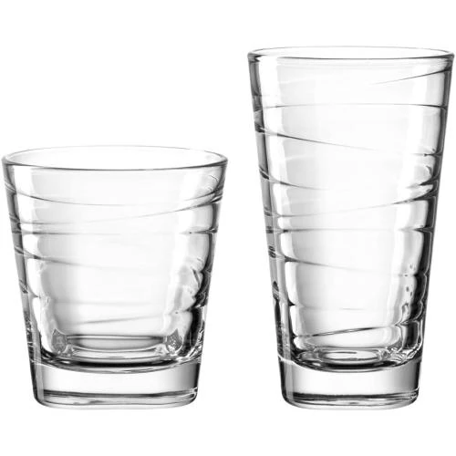 Détail de Verres à boire Leonardo Vario, lot 8, motifs, lave-vaisselle
