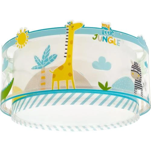 Zoom sur Dalber Plafonnier enfant My Little Jungle Animaux