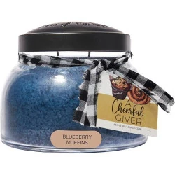 Bougie A Cheerful Giver Blueberry Muffins, Bleu