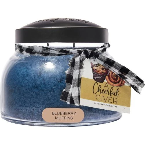Bougie A Cheerful Giver Blueberry Muffins, Bleu - Vue principale