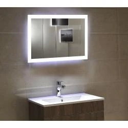 Miroir Salle de Bains LED Lumineux Blanc Froid