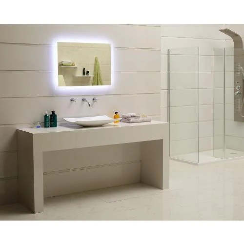 Zoom sur Miroir Salle de Bains LED Lumineux Blanc Froid