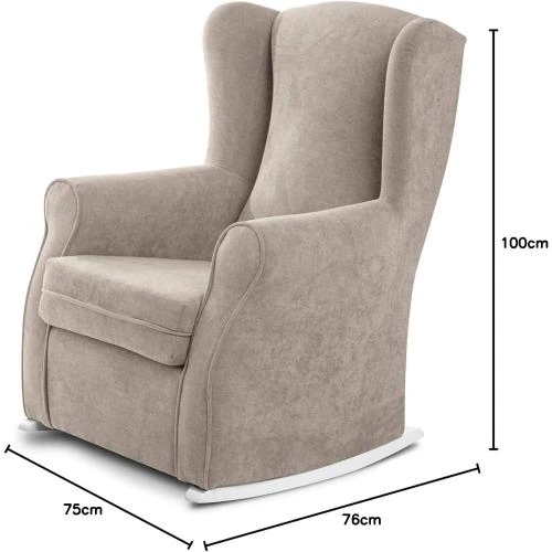 Détail de Fauteuil balancelle orejero beige vanille, moderne, confort