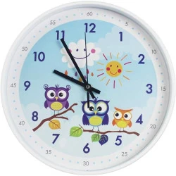 Horloge murale licorne enfants Coslife, éducative, colorée