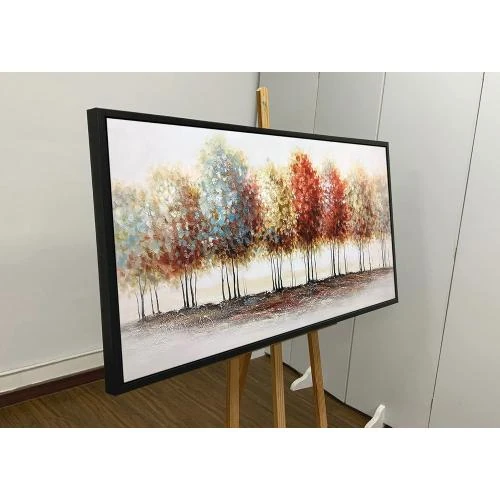 Détail de Peinture abstraite moderne Tiancheng, arbre 3D, décoration murale