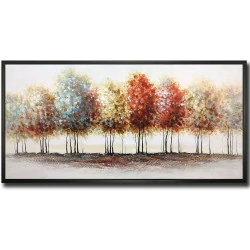 Peinture abstraite moderne Tiancheng, arbre 3D, décoration murale