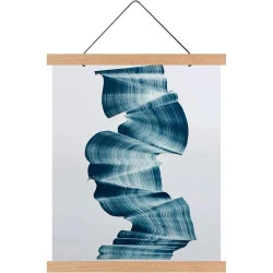 Porte affiche Bois A3, Cadre Magnétique Photos Décoratif