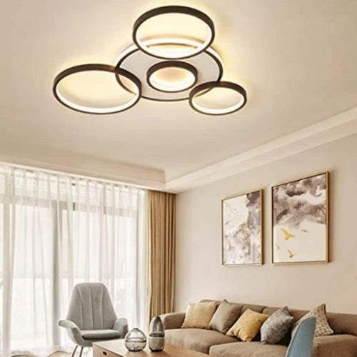 Détail de Plafonnier LED Moderne Ghy, Dimmable, Design Anneau