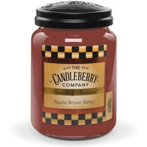 Bougie en pot Marron, The Candleberry Company - Vue principale