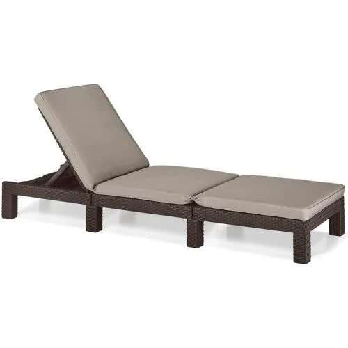 Chaise Longue Daytona SL Keter, Marron, Confort Extérieur - Vue principale