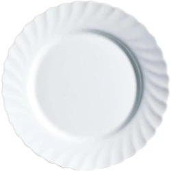 Assiette Blanche Luminarc Trianon, Design Élégant