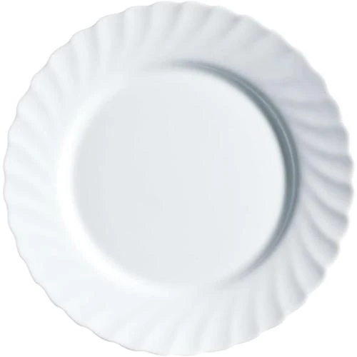 Assiette Blanche Luminarc Trianon, Design Élégant - Vue principale