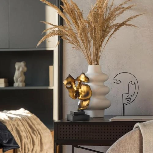 Détail de Sculpture Moderne en Résine pour Décoration Intérieure Salon Ornement
