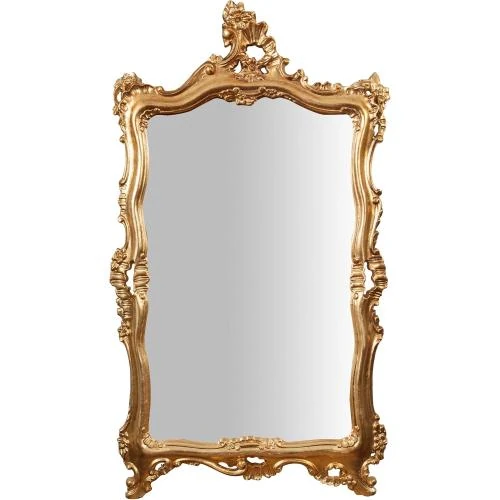 Miroir Mural Baroque Vintage, Cadre Original, Fabriqué Italie - Vue principale