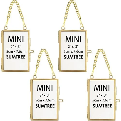 Sumtree Mini Cadres Photo Métal, Verre, Ornements Géométriques - Vue principale