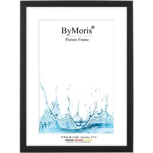 Cadre Photo Sur Mesure Pin Noir, Verre Acrylique Antireflet - Vue principale