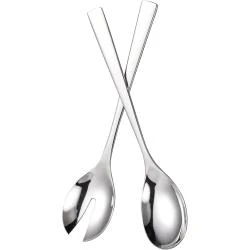 Couverts à salade acier inoxydable 18/8, design élégant