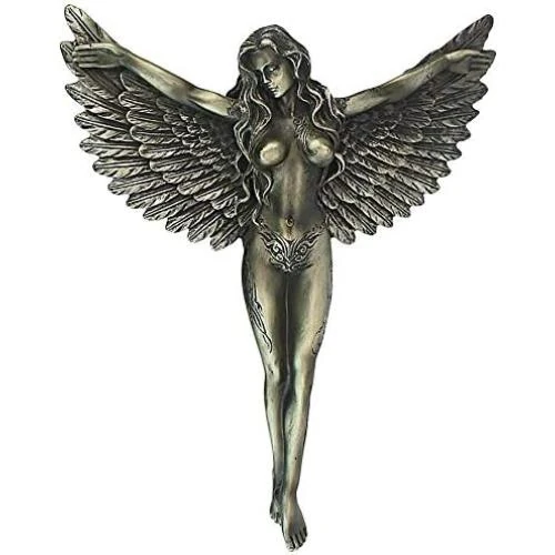 Sculpture murale en polyresine Etain Design Toscano - Vue principale