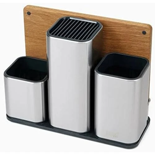 Organisateur Cuisine Joseph Joseph Counterstore : Lot de 3 Pots et Planche - Vue principale