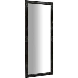 Miroir Mural Vintage Noir Biscottini, Décoration Élégante