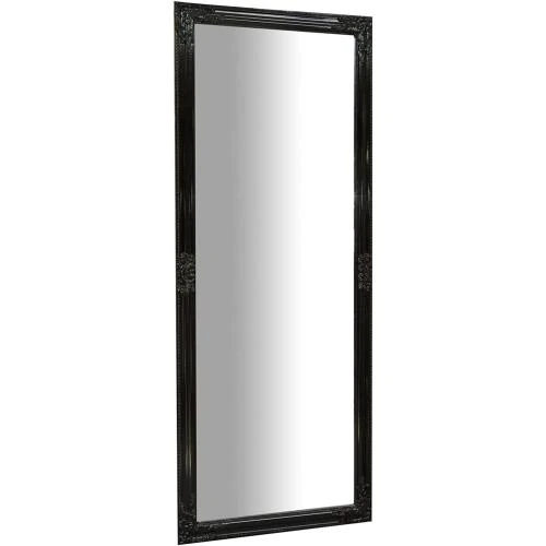 Miroir Mural Vintage Noir Biscottini, Décoration Élégante - Vue principale