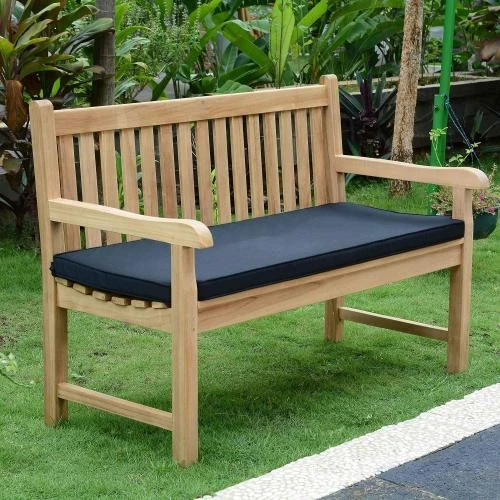 Banc Teck Massif Notting Hill 130 cm, Teck'Attitude - Vue principale