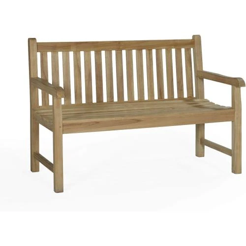 Détail de Banc Teck Massif Notting Hill 130 cm, Teck'Attitude