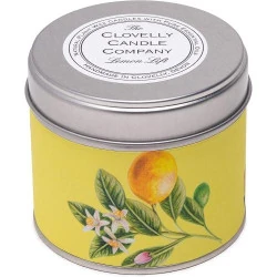 Bougie Artisanale Végane Naturelle, Parfum Citron Fraîcheur