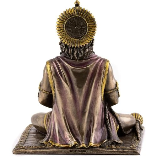 Zoom sur Sculpture Hanuman, dieu hindou force, Top Collection