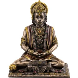 Sculpture Hanuman, dieu hindou force, Top Collection