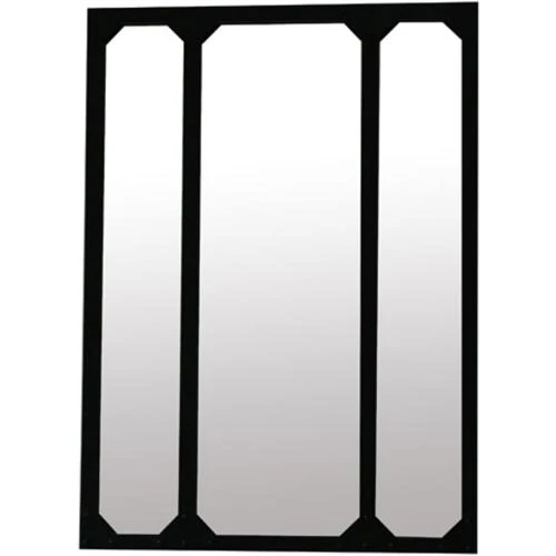 Miroir Atelier Métal Industriel, Style Épuré, 60 cm - Vue principale