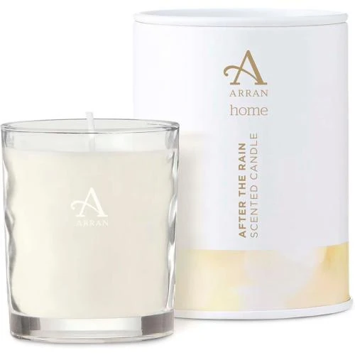 Bougie en Verre Arran After The Rain, Blanc, 8Cl - Vue principale