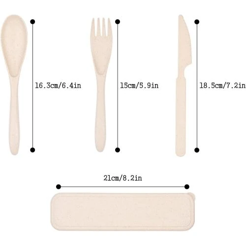 Détail de Ustensiles de Voyage IDISON, 39 Pièces, Étui Inclus