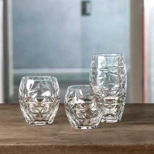 Détail de Verres transparents Bormioli Rocco Oriente, lot 6 pièces