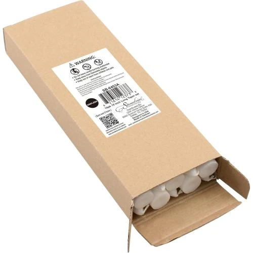 Zoom sur Bougies coniques non parfumées, lot 10, Stonebriar