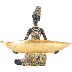 Statue africaine, sculptures décoratives XIYOUQI, intérieur