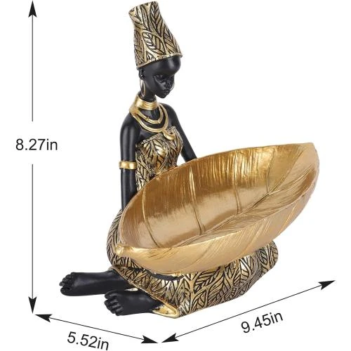 Détail de Statue africaine, sculptures décoratives XIYOUQI, intérieur