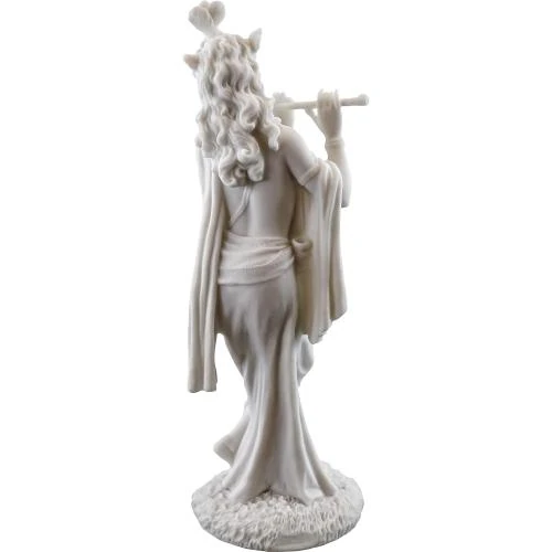 Zoom sur Statue Krishna Marbre Blanc, Top Collection, Sculpture Hindoue