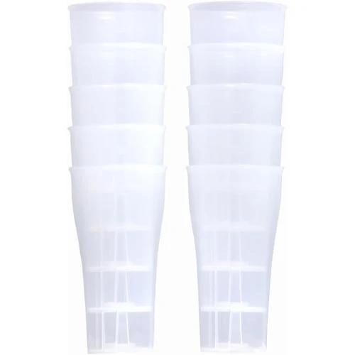 Gobelets réutilisables Beer Up 25cl, transparents, sans BPA - Vue principale