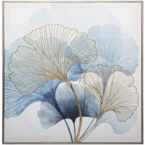 Atmosphera Toile Imprimée Ginko Encadrée, Décoration Intérieure - Vue principale